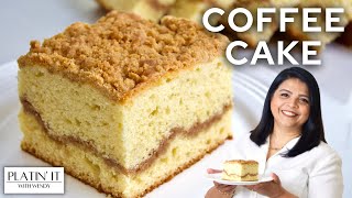 Easy DELICIOUS Coffee Cake [upl. by Yevrah]