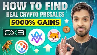 how to find real crypto presales 2024 [upl. by Janela860]