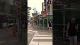 At Bloor amp Yonge 🇨🇦 bloorstreet downtown downtowntoronto toronto shorts [upl. by Cy]