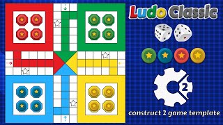 ludo game template construct 2construct 3 [upl. by Nillad]