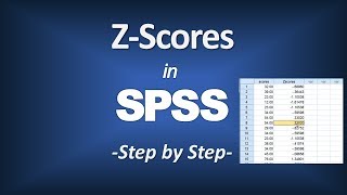 Z Scores in SPSS How to Calculate and Interpret z Scores in SPSS [upl. by Noseyt]