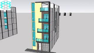 VIVIENDA MULTIFAMILIAR 6 X 17 5 PROPUESTA [upl. by Chor]