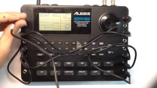 circuit bent alesis sr16 drum machine [upl. by Marriott]