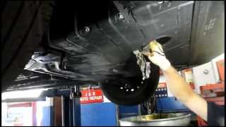 How to change the oil and filter on a Hyundai Sonata [upl. by Close768]