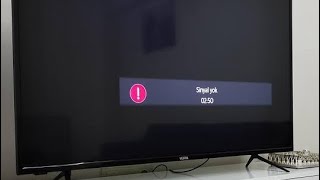 TV Sinyal Yok Hatasi Çözümü vestel smarttv androidtv toshibatv toshiba [upl. by Odelle]