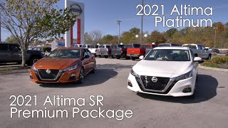 2021 Nissan Altima SR Premium amp 2021 Altima Platinum OverviewNissan of Cookeville [upl. by Chally]