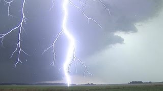 EXTREME Close Lightning in HD compilation Loud thunder [upl. by Retloc275]