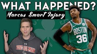 WEIRDEST NBA Injury This Season Doctor Explains Marcus Smart Injury [upl. by Nolyd862]