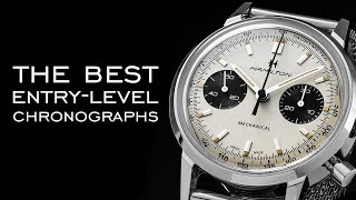 The BEST EntryLevel Chronographs  Seagull Hamilton Bulova and MORE [upl. by Naltiac941]