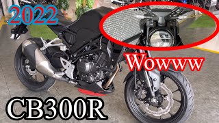 cb300r2023 Honda cb300r ใหม่ 2022 สีดำด้าน บอกเลย สวยถูกใจ [upl. by Tonya]