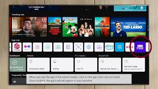 LG TV Using LG Content Store With WebOS 60 [upl. by Elyag248]