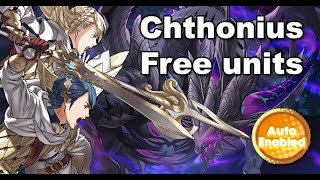 Full Auto Free units  Master Chthonius’s Trial Dragalia Lost [upl. by Maureene]