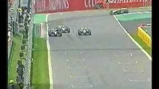 Montoya vs Raikkonen vs Schumacher  Canada 2002 part 1 [upl. by Hurleigh474]