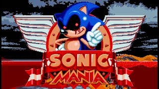 SonicEXE Mania Sonic Mania Mods [upl. by Jephum]