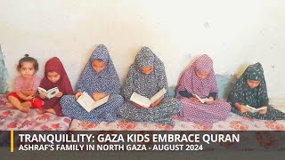 Spiritual Awakening Gaza Kids Embrace Quran [upl. by Ainex]