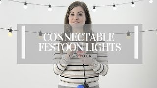 Connectable Festoon Garden String Lights [upl. by Riedel]