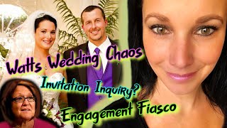 Chris amp Shannans Engagement Fiasco  The Watts Wedding Chaos  Invitation Inquiry amp Chriss Prayers [upl. by Elleoj183]