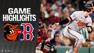 Orioles vs Red Sox Game Highlights 91024  MLB Highlights [upl. by Clayborne]