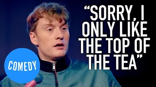 Give James Acaster A Real Cup Of Tea  COLD LASAGNE HATE MYSELF 1999  Universal Comedy [upl. by Attenad107]