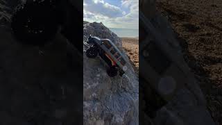 Crazy steep climb rockvan crawler ftx absima trx4m offroad hobbyplus [upl. by Eitsim]