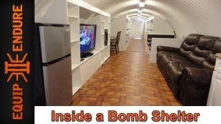 Inside a Bomb Shelter with Atlas Survival Shelters by Equip 2 Endure [upl. by Brunn]