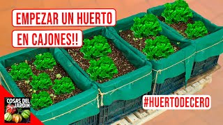 COMO HACER UN HUERTO URBANO  COMENCEMOS EN MARZO INVIERNO O VERANO  HUERTODECERO EP 1 [upl. by Utta]