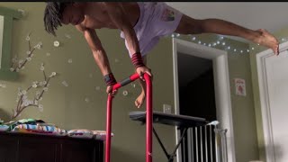 DAY 37  CALISTHENICS VLOG UNTIL I REACH FULL PLANCHE✅🐉 [upl. by Marthe]