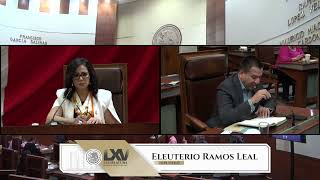 Comparecencia 18102024 36 Bloque 5 Dip Eleuterio Ramos Leal [upl. by Maighdiln]