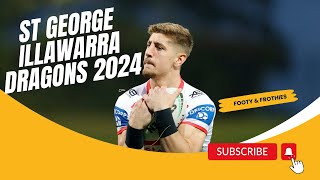 St George Illawarra Dragons NRL Season Preview  Footy amp Frothies [upl. by Trahurn]