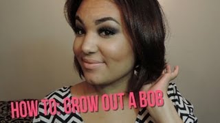 How to Grow Out a Bob Haircut  1 year Hair Update [upl. by Nylorak]