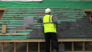 A video explaining the merits of hook fixing natural roofing slate [upl. by Deena]