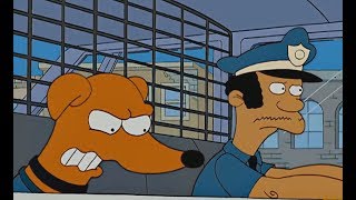 The Simpsons Smart Police Dog [upl. by Llertnad982]