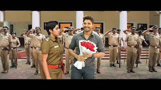 Allu Arjun Superhit South Blockbuster Hindi Dubbed Action Movie quotMain Hoon Lucky The Racerquot [upl. by Drhcir]