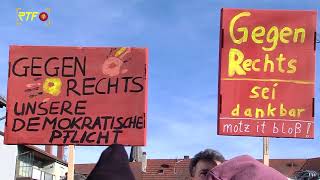 Für Demokratie und Menschenrechte  Demo in Münsingen [upl. by Kahcztiy]