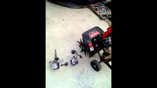 Rebuilt Troy Bilt TB225 tiller [upl. by Repsac]