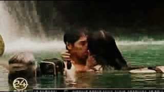 Bela Padilla with Aljur Abrenica Kissing Scene in Machete [upl. by Eseneg]