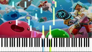 Ranch Theme  Slime Rancher Synthesia Piano Tutorial [upl. by Roye]