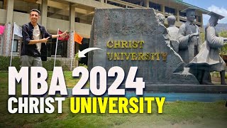 CHRIST UNIVERSITY MBA 2024  All THE DETAILS YOU NEED TO KNOW [upl. by Sethrida83]