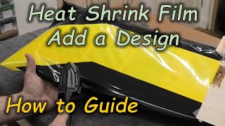 How to Covering with Heat Shrink Covering Film  Pt 3 Designs amp Patterns  Balsa Plane Building [upl. by Griseldis]