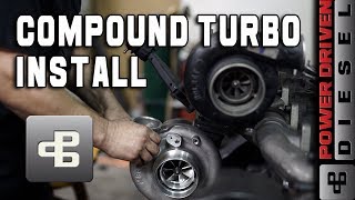 Compound Turbo Install  Power Driven Diesel [upl. by Raynata]