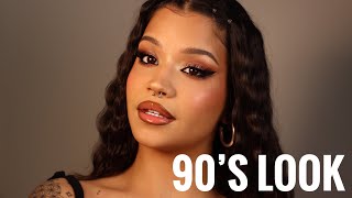 90s Glam Makeup Tutorial  Claudia Neacsu [upl. by Phox]