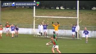 Aughnamullen V Inniskeen Monaghan Intermediate Football League [upl. by Aihsekat722]