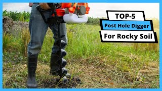 ✅ Best Post Hole Digger For Rocky Soil Post Hole Digger For Rocky Soil Buyers Guide [upl. by Royden32]