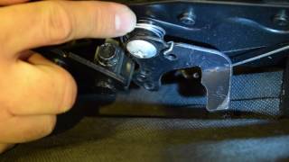 HowTo Replace A Reclining Mechanism Release Trigger [upl. by Llerrej730]