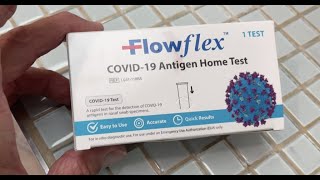 FlowFlex Covid 19 Antigen Home Test [upl. by Nnauol]