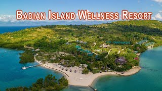 Aerial View of the Badian Island Wellness Resort  BADIAN CEBU [upl. by Yhtir]