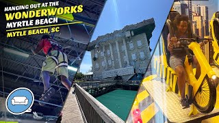 A Day at WonderWorks Myrtle Beach  Over 100 Exhibits Focused on Science and Fun [upl. by Skippy]