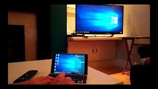 How to view your Windows 10 Laptop on a LG TV Wirelessly [upl. by Rafaelof]