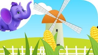 Blow Wind Blow  Nursery Rhyme with Karaoke [upl. by Eatnwahs]