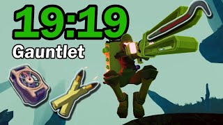 Railgunner  Gauntlet Speedrun  1919  Risk of Rain 2 [upl. by Atilrak]